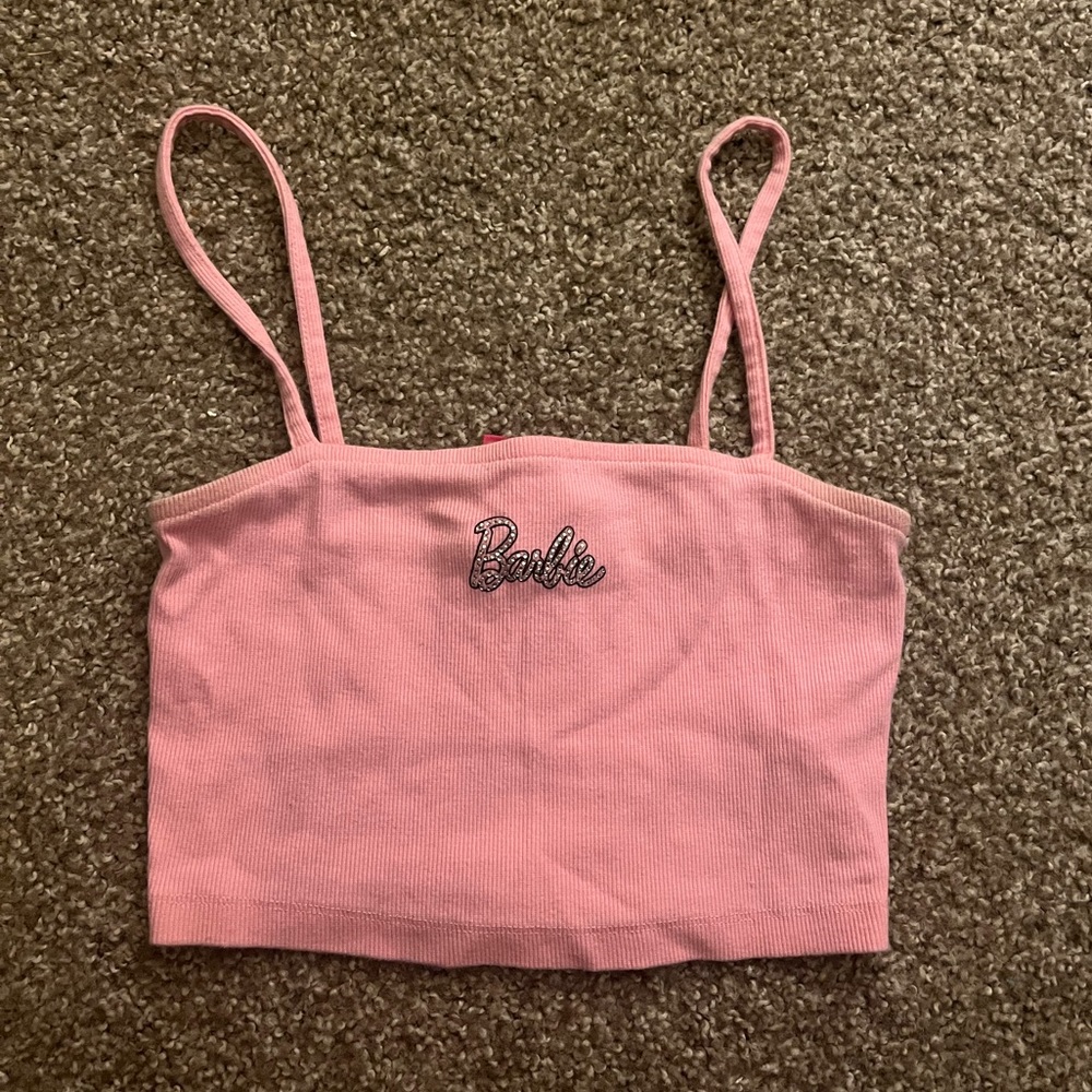 Forever 21 Barbie cropped tank top